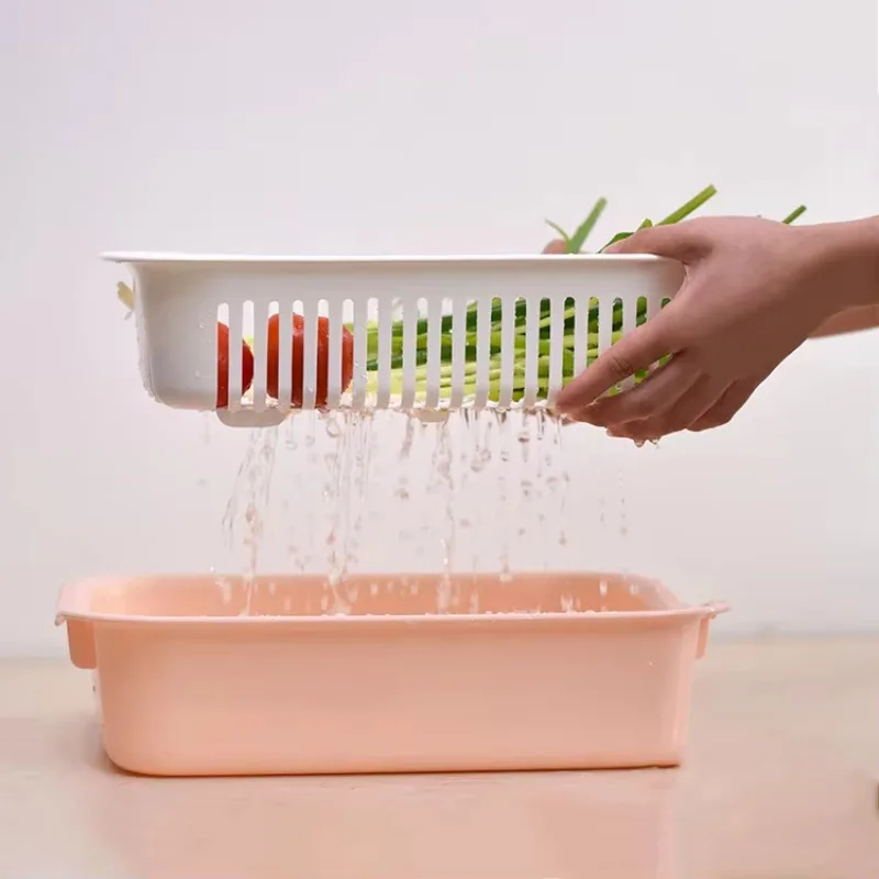 New creative plastic square kitchen tableware rack, suitable for tableware, plates, PP material, thickness 1mm, small size