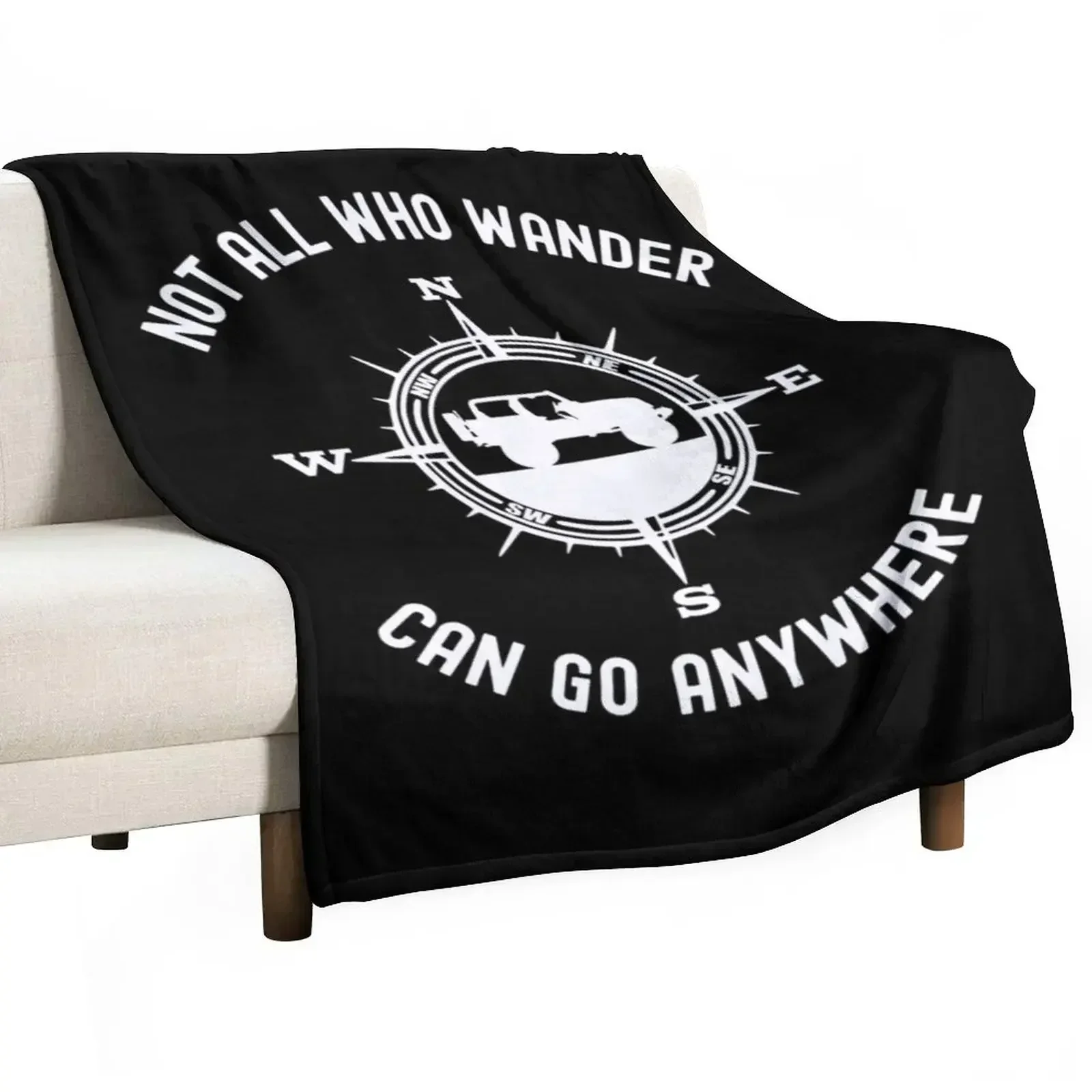 

Offroad 4x4 Not All Who Wander Are Lost Overland Adventure Throw Blanket manga Decorative Throw Sofa Quilt Blankets