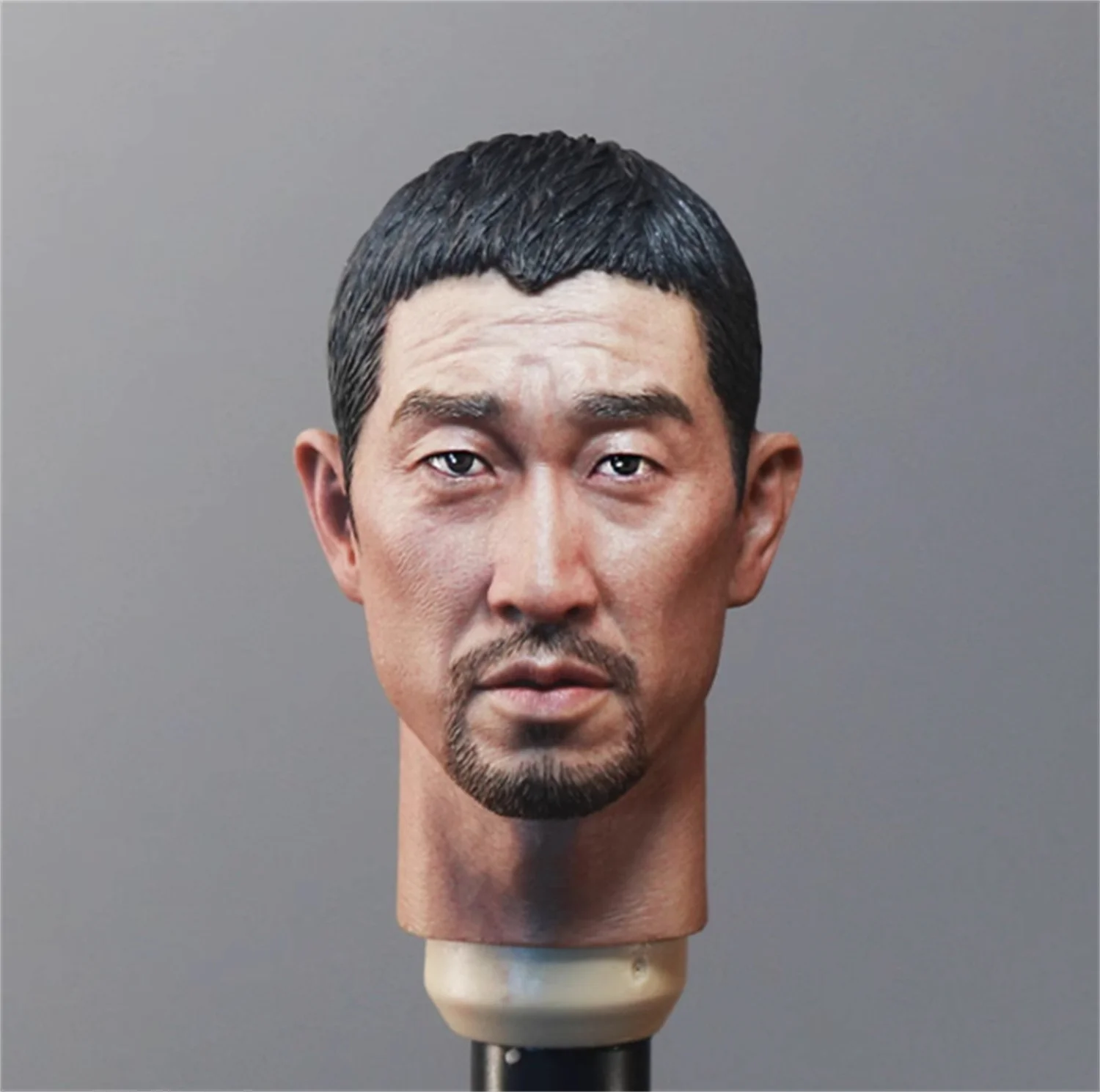 1/6 T-011 B Four Row Warehouse Lone Wolf Wang Qianyuan Head Sculpt figure Head Model for 12in Ph action Body