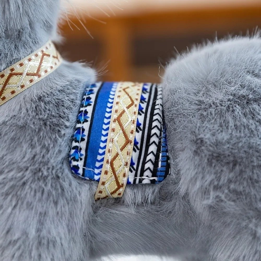 لينة السنة الجديدة التميمة الكرتون الدائمة الحصان تفاصيل نابضة بالحياة أفخم دمية مريحة محشوة طويلة ماني محاكاة احباط هدايا عيد الميلاد