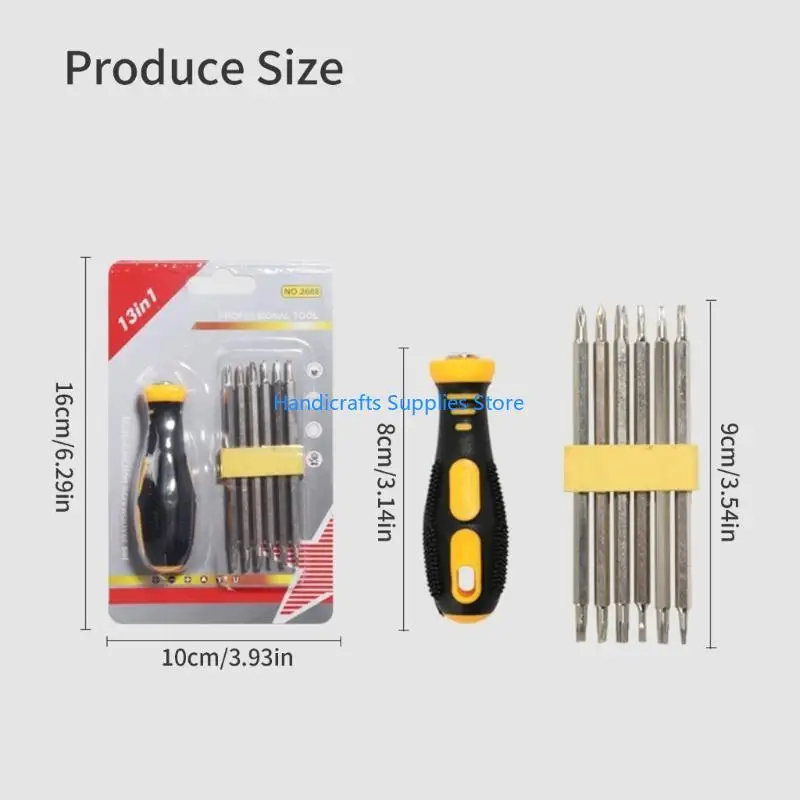 R1WA 12 trong 1 Bộ công cụ tuốc nơ vít từ cách điện