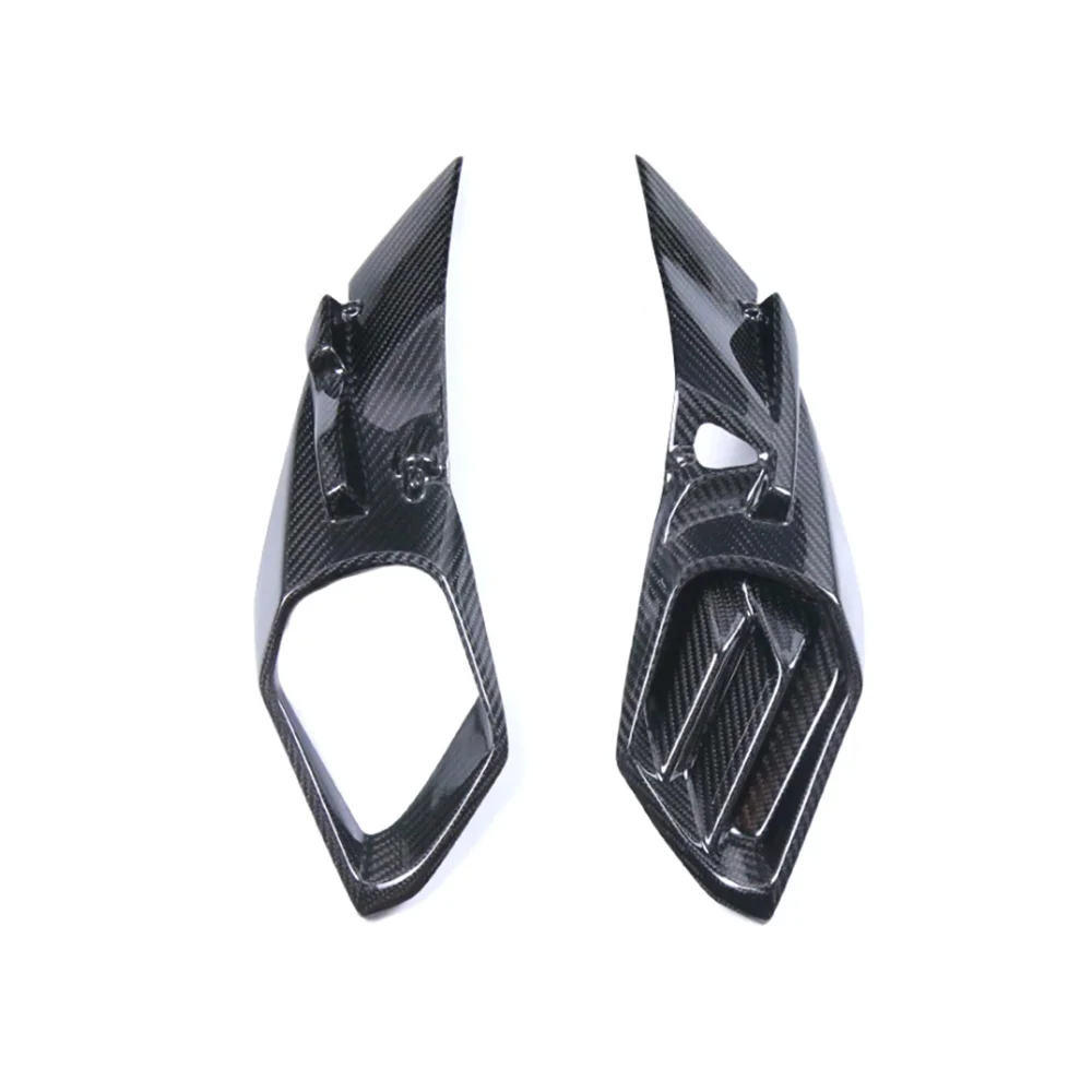 For Kawasaki Ninja H2 H2R 2015 2020 2021 2022 2023 2024 Real Carbon Fiber Air Intake Cover Motorcycle Accessories Fairing Kit