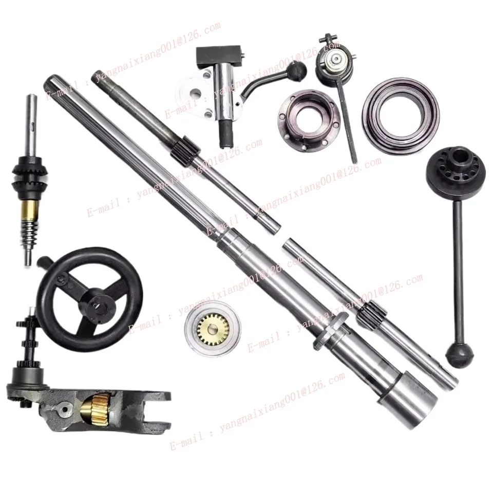 B1-B17 Worm Gear Frame Assy B63-B66 B74+B78 B104+106+118 B127-R8 Spindle Turret Milling Machine Part B Milling Head Accessories