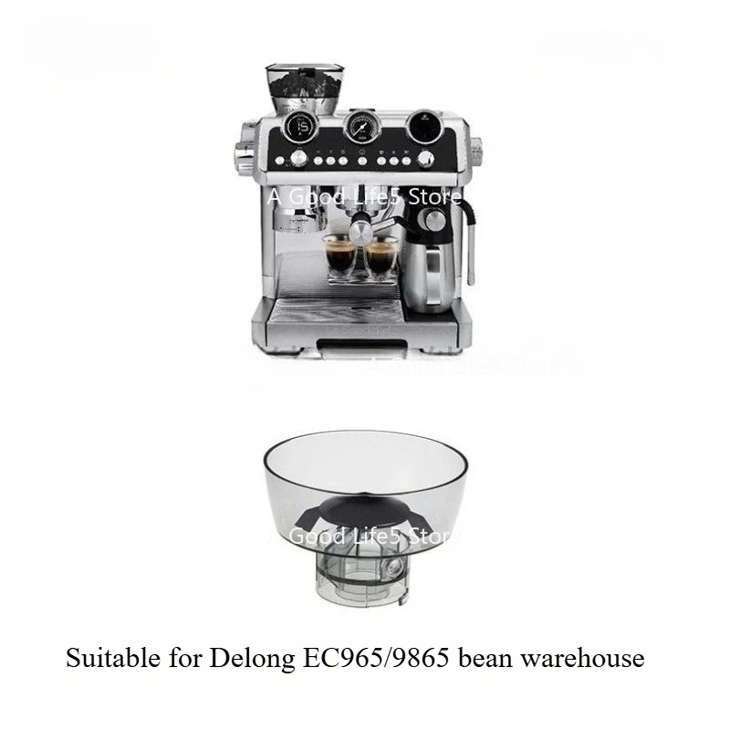 

Applicable To Delong Semi-automatic Coffee Machine EC9335 EC9665 9355 Bean Warehouse, Coffee Bean Container Spare Parts