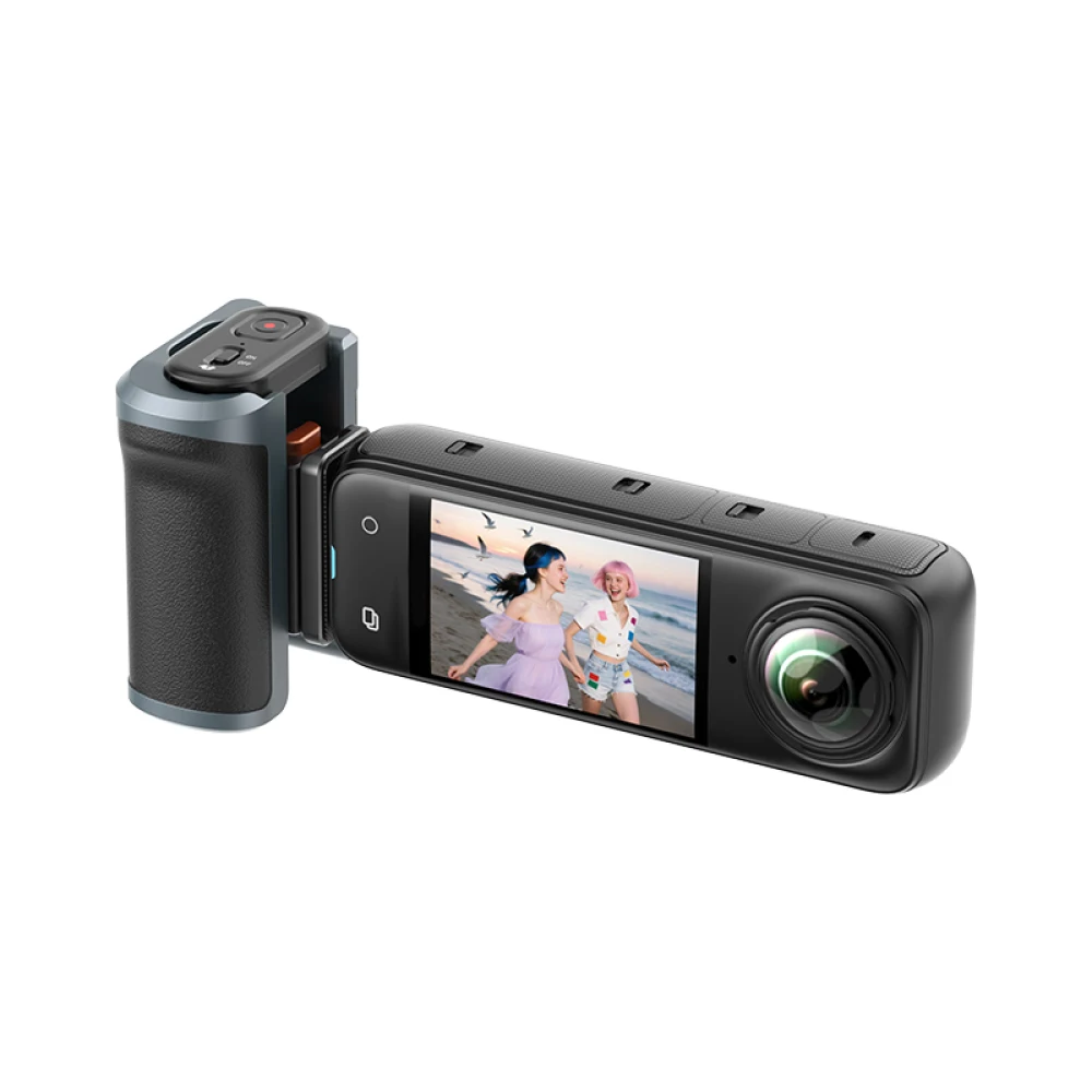 

Комплект для видеоблогинга Street Grip: рукоятка-держатель для камеры Insta360 X4 Air/X5, Bluetooth-совместимая рукоятка для уличной съемки