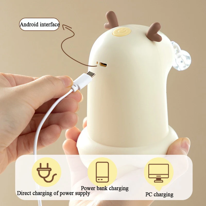 Creative Water Bottle Pump USB Charging Automatic Switch Water Dispenser One-click Electric Drinkware Kitchen Dining Bar Home