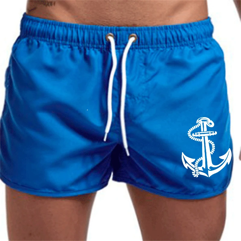 2024 Trendy brand Summer Quick-drying Shorts Men\'s swimwear Beach Shorts Swimming Shorts Beachwear Sports (6 colors) Men\'s wear