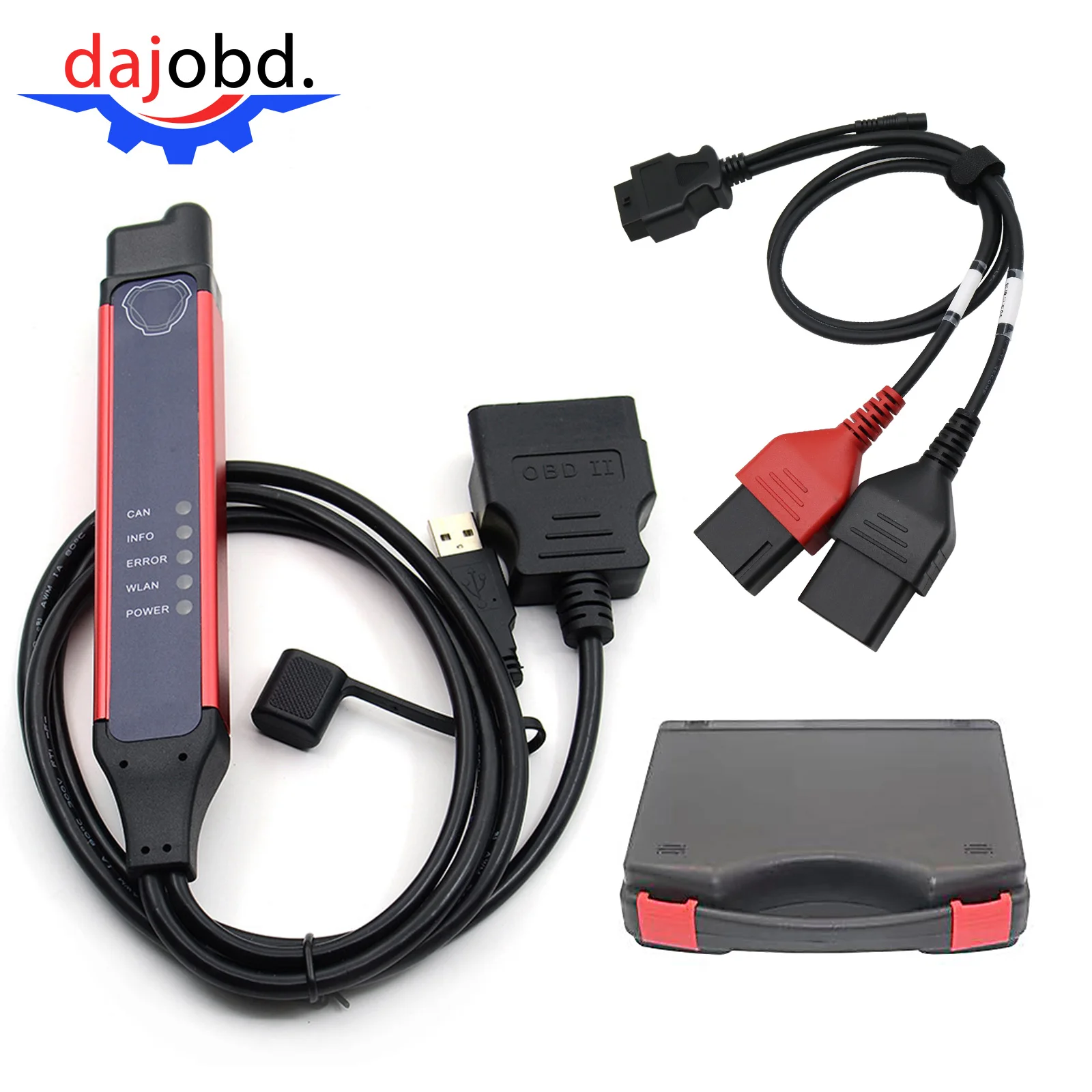 

S6 S8 engine programming cable and diagnostic tool, used to program the Scania S61514611 S8 2559193 truck engine using the tool
