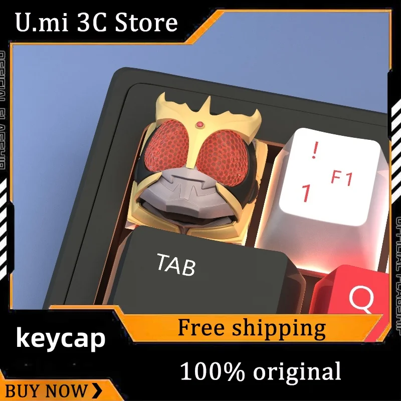 

Kamen Rider theme keycaps resin material ESC key mechanical keyboard creative collection personality peripheral gift keycaps