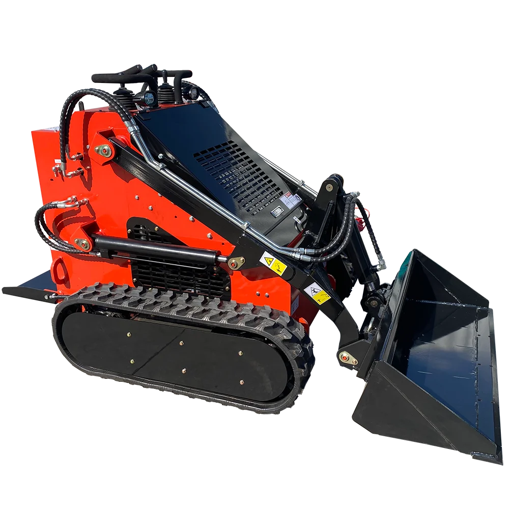 EPA Engine Manufacturer 1 Ton Mini Crawler Loader 200kg Small Skid Steer Loader