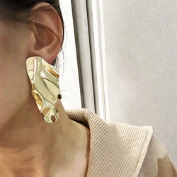 Exaggerated Irregular Metal Dangle Earrings for Women Big Geometric Statement Punk Personality Hanging Earrings Cool Stuff