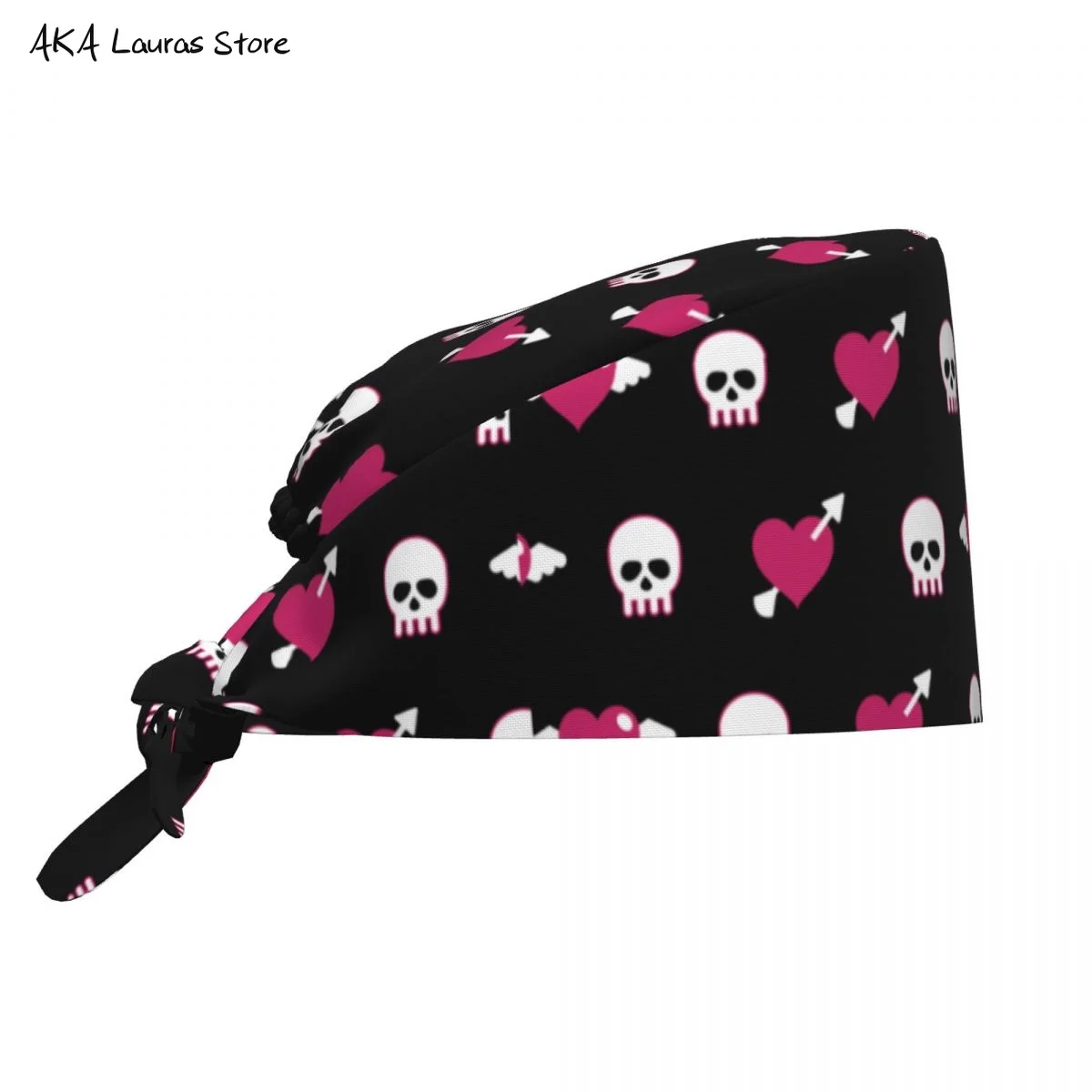 Wholesale Skull Cute Hat Cleaning Working Cap Funny Salon Nursing Cap Male Surgical Hat Scrub Caps