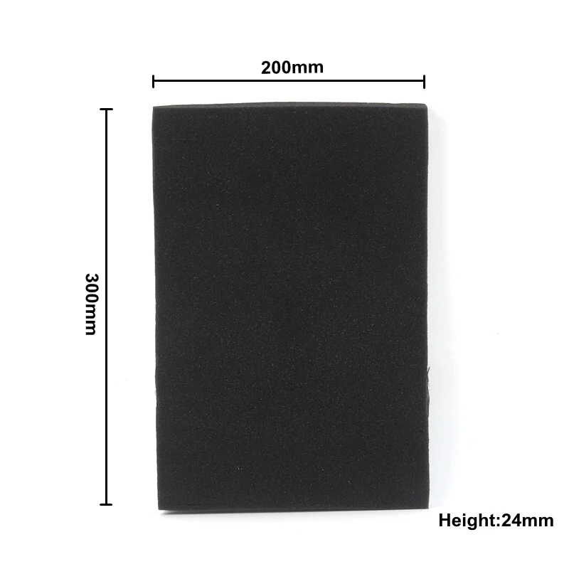1pc 300mm by 200mm Nursery Sponge Gardening Hydroponics Sponge Vegetables Hydroponics Sponge for Garden Supplies