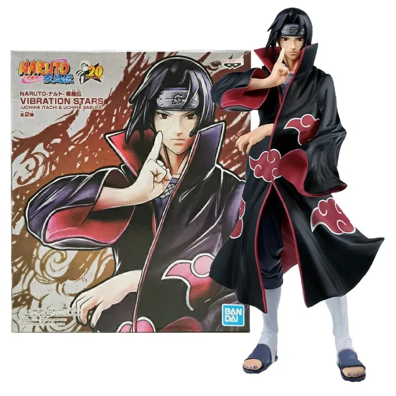 

Naruto Shippuden Anime Figure - Uchiha Itachi Akatsuki GK Costume Model Toy Collectible for Fans
