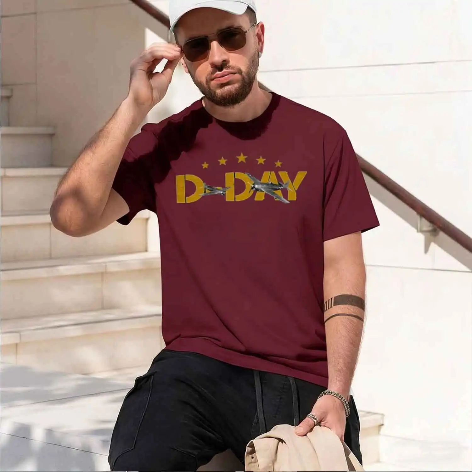 D-Day 81st Anniversary Man Grh T Shirts Normandy Landings 1944- Military Veterans High Quty Short-sv 2026 New Model Men’s Short- view 6