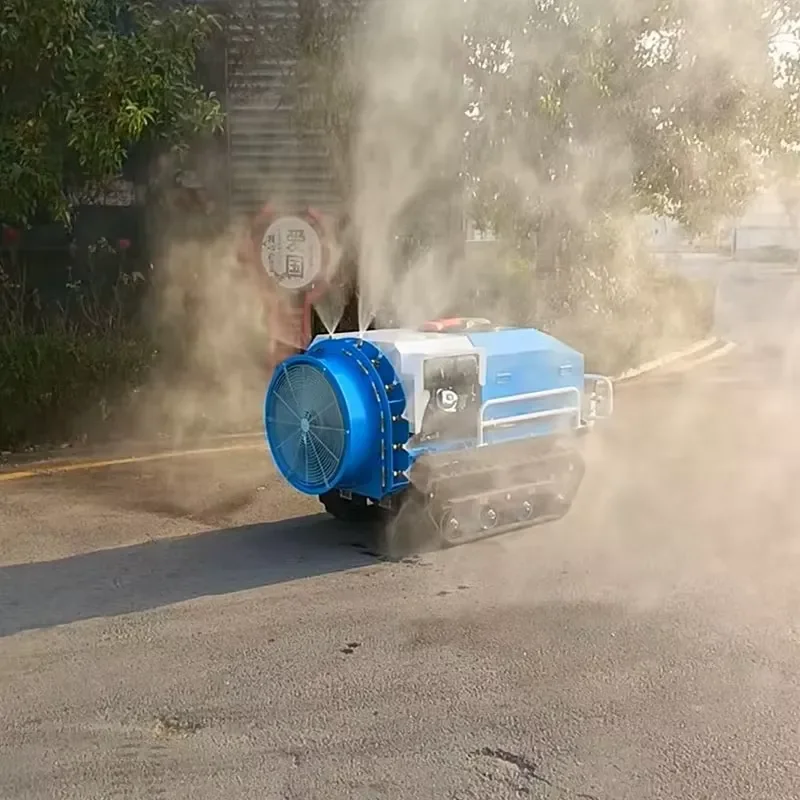 New Remote Control Sprayer Self-propelled Farm Orchard Low Sprayer High Range Crawler Agriculture Sprayer