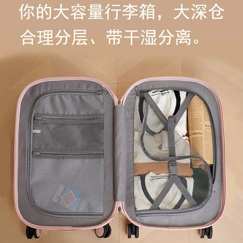 New luggage men\'s and women\'s trolley box 20/24 inch boarding box students special code suitcase