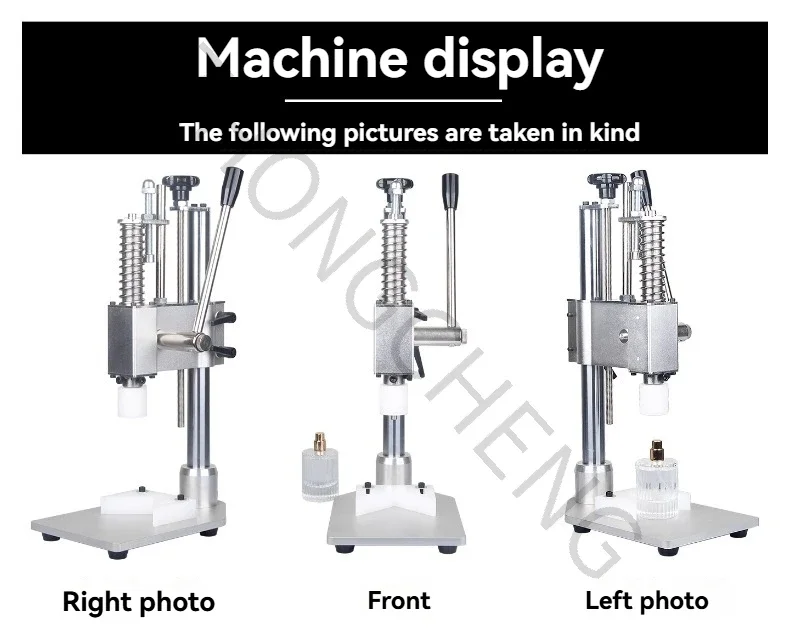 2025 Manual Perfume Bottle Capping and Sealing Machine Middle Pressing Machine Spray Head Bayonet Nozzle Capping Machine