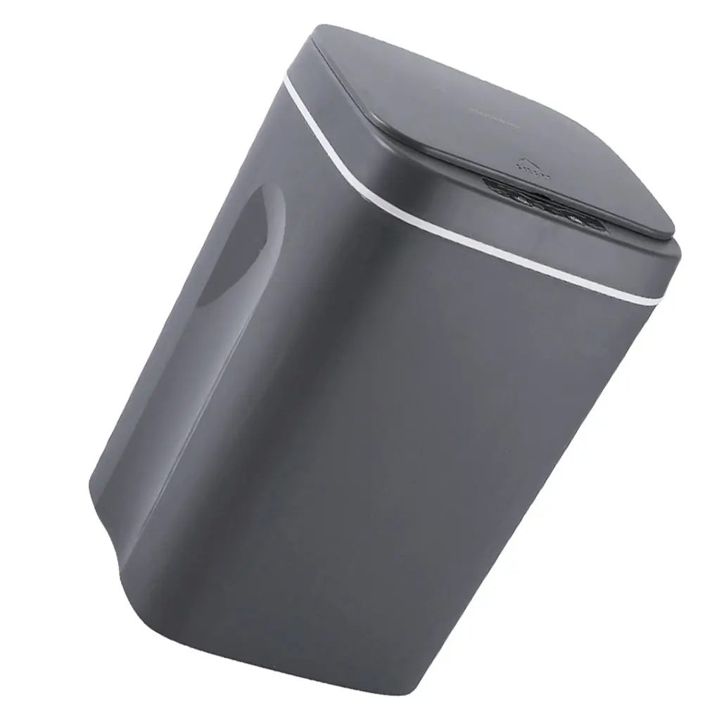 

Smart Induction Trash Can Large Capacity Automatic Self Sealing Kitchen Garbage Bin Toilet Waste Bin Home Office Bedroom