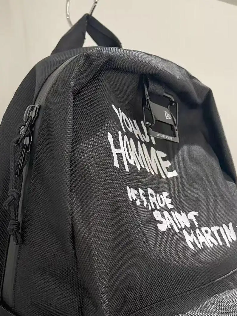 Frauen Graffiti Brief Rucksack Hohe Kapazität Schwarz Wasserdichte Computer Tasche Unisex Y2k Grunge Schule Taschen Gothic Stil 2024 Neue