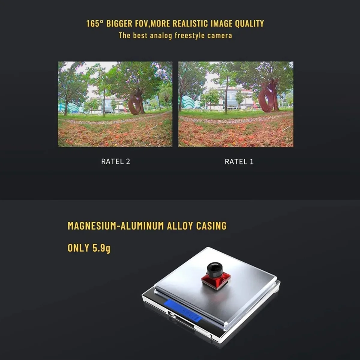 ممتاز! ل Caddx Ratel 2 V2 FPV كاميرا 1200TVL عدسة 16:9/4:3 NTSC/PAL للتحويل 19x19 مللي متر سوبر WDR ل FPV سباق RC الطائرة بدون طيار A