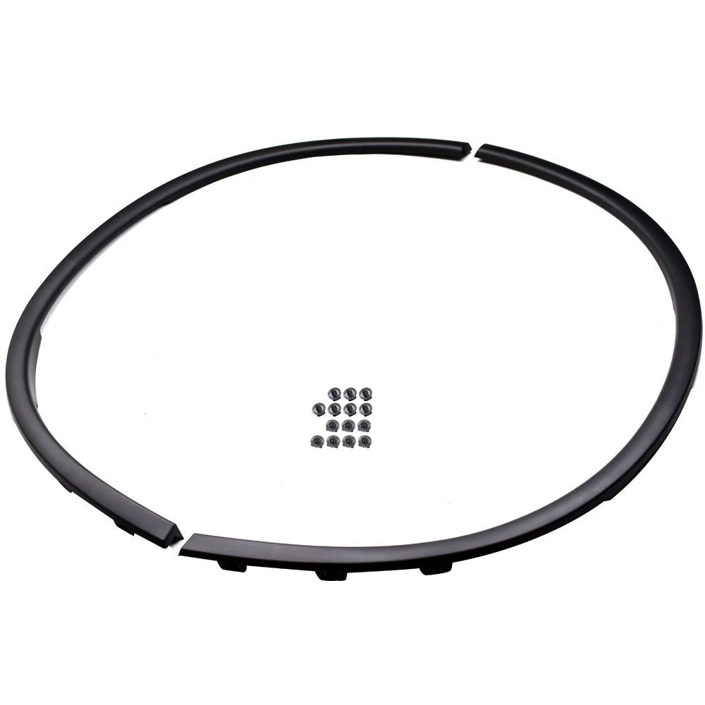 Front Fender Trim Set for Dodge Durango 2011-2021 Driver & Passenger Side Durable Auto Body Guard