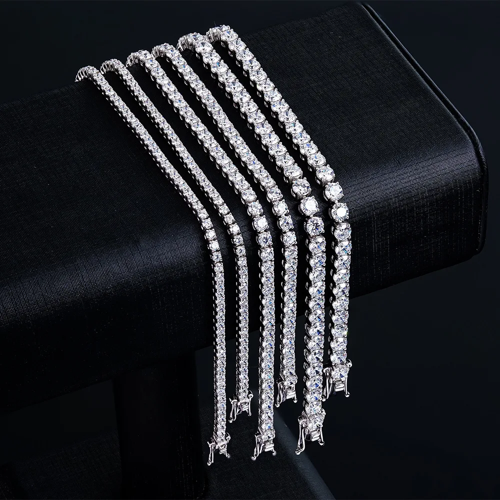 Thumbnail 4 - #60 Latest Moissanite Tennis Bracelets Offers