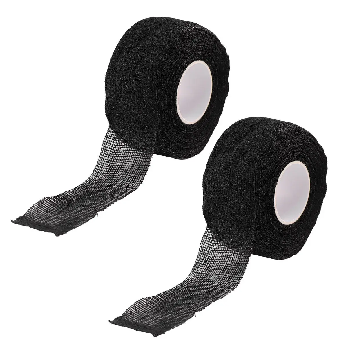 5Pcs Self-Adhesive Elastic Bandages Cotton First Aid Tape Sports Tape Protective Durable for Men Women Black Bandages