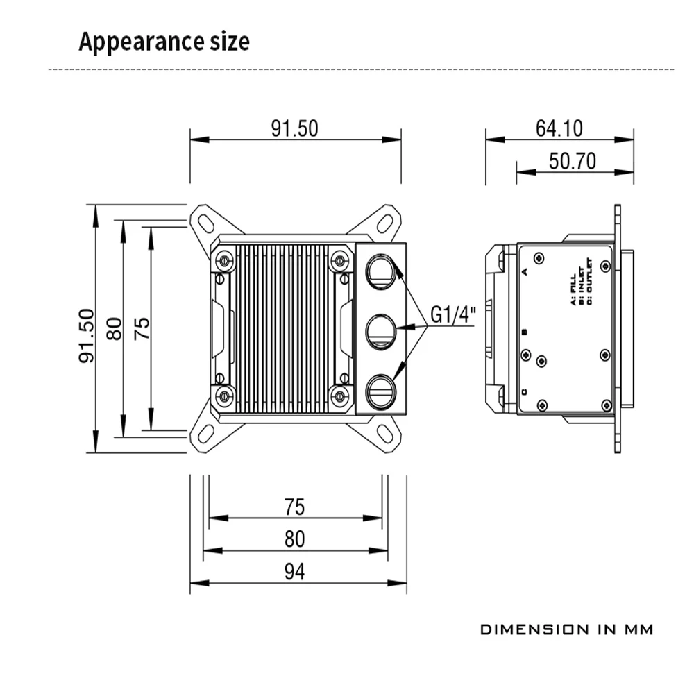 Kit Refrigeración Líquida Barrow CPU ARGB – Compatible Intel AMD - imagen 3