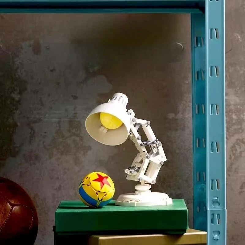 

DIY 2025 New Product Compatible Lego 21357 Pixar Small Table Lamp Puzzle Model Building Blocks Toy Gift, Halloween Gift
