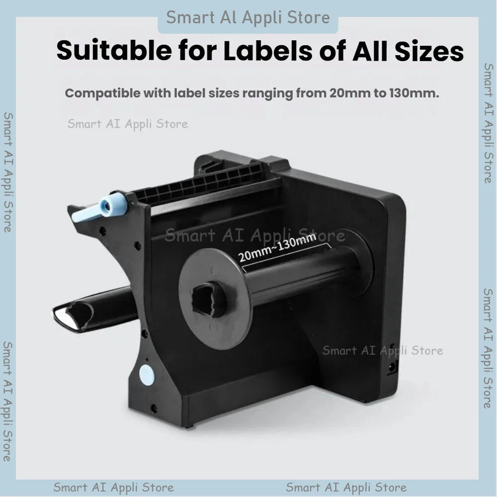 Electric Automatic Label Dispenser Takeout Sealing Label Peeler No Debugging Required 20-130mm view 3