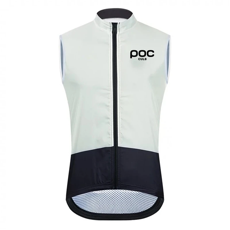 CULB-traje de ciclismo de carretera POC, camiseta sin mangas con carga impermeable, chaleco de colores, ligera, a prueba de viento, novedad de 2024