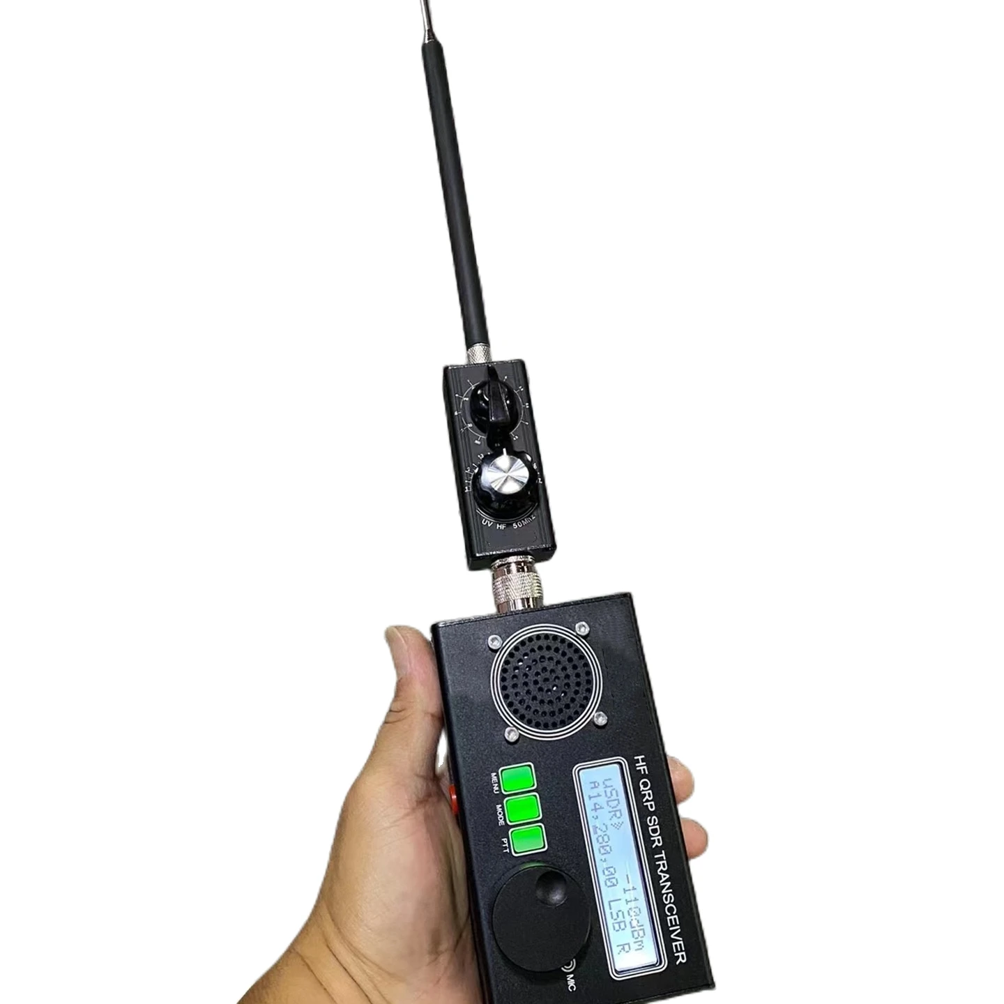 Imagem -06 - Shortwave Antenna Qrp Transceptor Usdx Band Sdr Todos os Modos Usb Lsb cw am fm hf Ssb Qrp 20w Qrp Novo