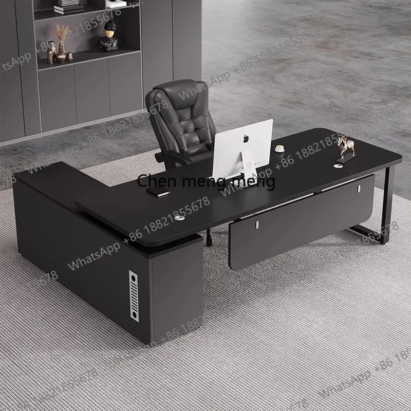 Discount Aesthetic Nordic Office Desk Modern Cute Computer Gaming Adjustable Office Desk Wooden Escritorio Oficina Commercial Fu