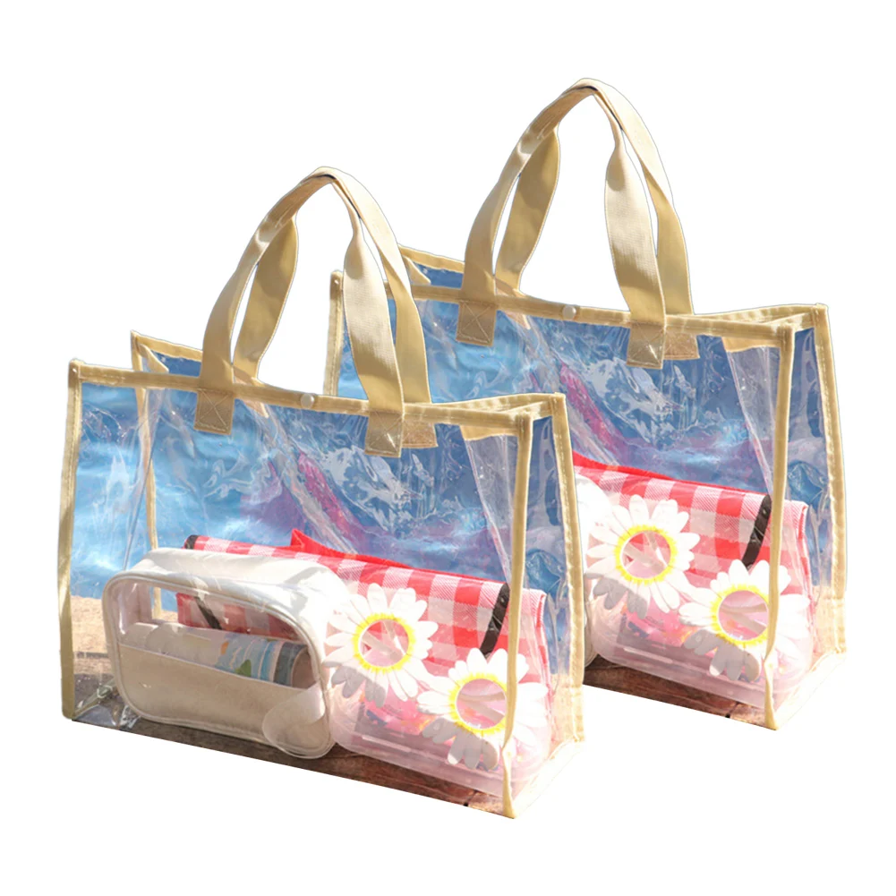 Concert Tote Bags Stadium Approved Bags Beach Trips Outdoor Concerts Large Opening Convenient Carrying Spacious Design