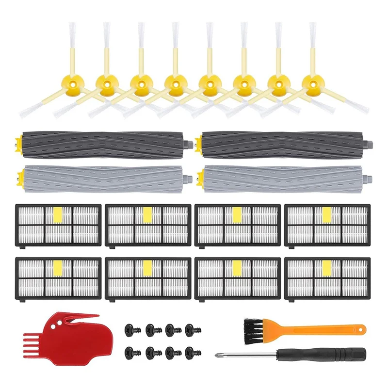 A76G-For PTE 800/900 Series Sweeps Floor Roller Brush Kit Vacuum Cleaner Replacement Vacuum Cleaner Roller Brush