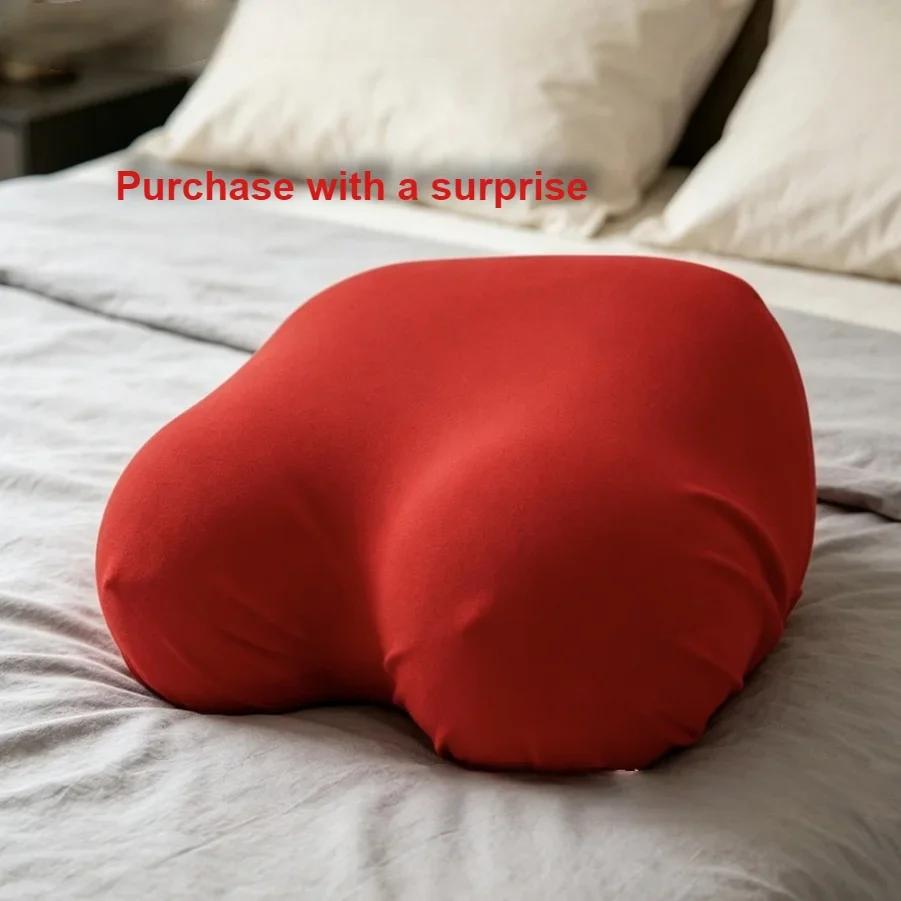 Memory Foam Breast Pillow Neck Cushion Soft Back Support Pillow Sleep Pillow for Men and Women