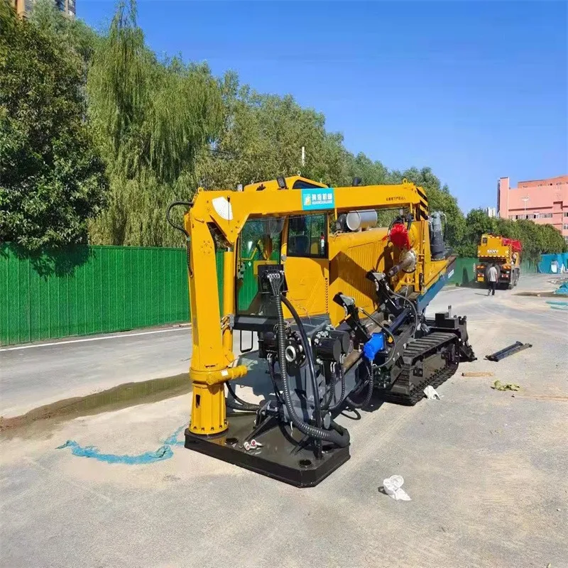 Official 120kn Small Horizontal Directional Drilling Rig Xz120e