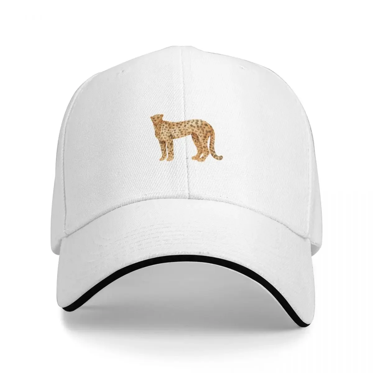 Cheetah Watercolor Baseball Cap Horse Hat Visor Anime Hat Ball Cap For Girls Men's