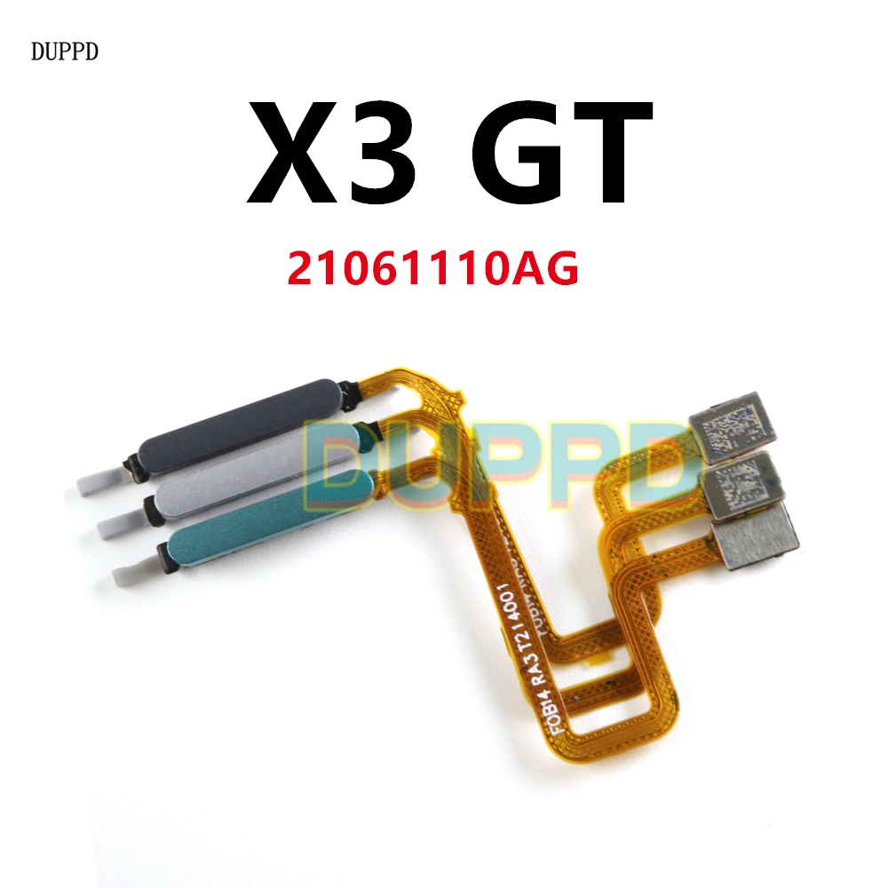 

Home Button FingerPrint Touch ID Sensor Flex Cable Ribbon For Xiaomi Poco X3 GT X3GT Replacement Parts 21061110AG