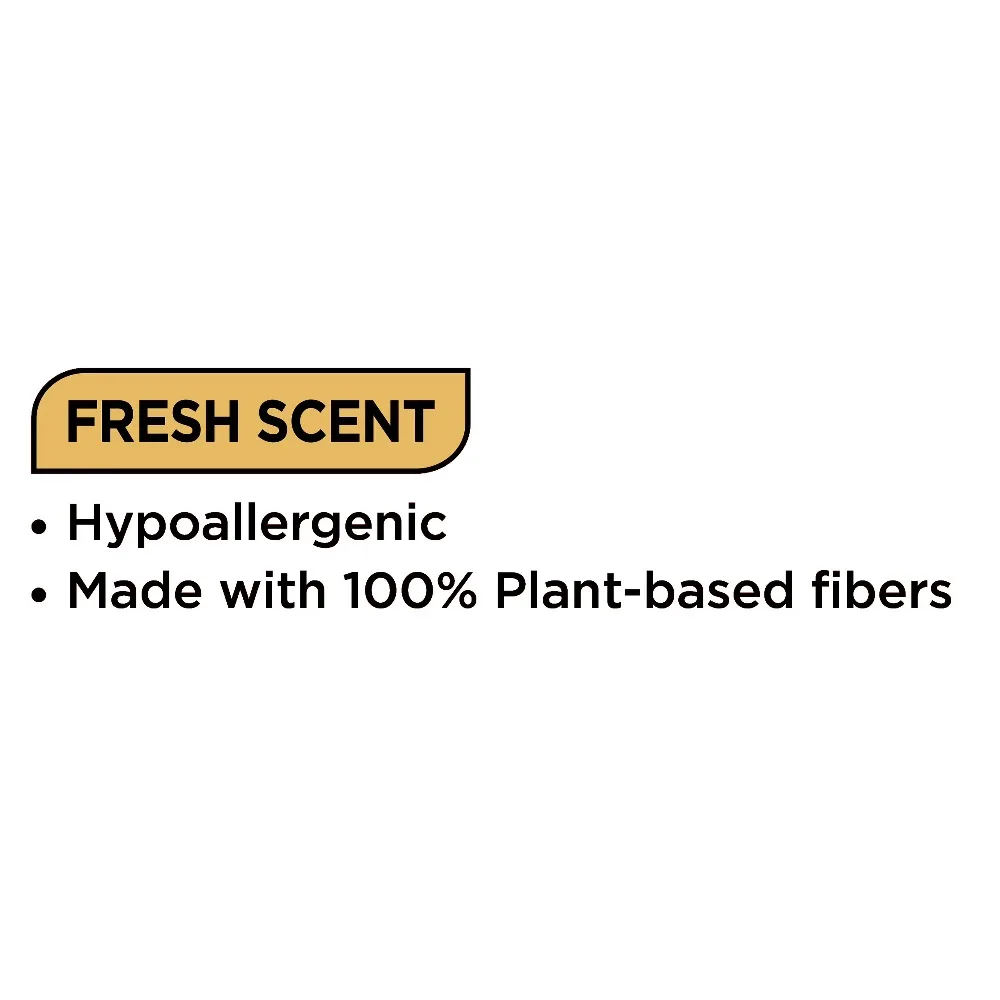 4 Pack Fresh Scent Flushable Wet Wipes 48 Count Hypoallergenic Plant Fiber Cleansing Wipes For Family Daily Use view 5