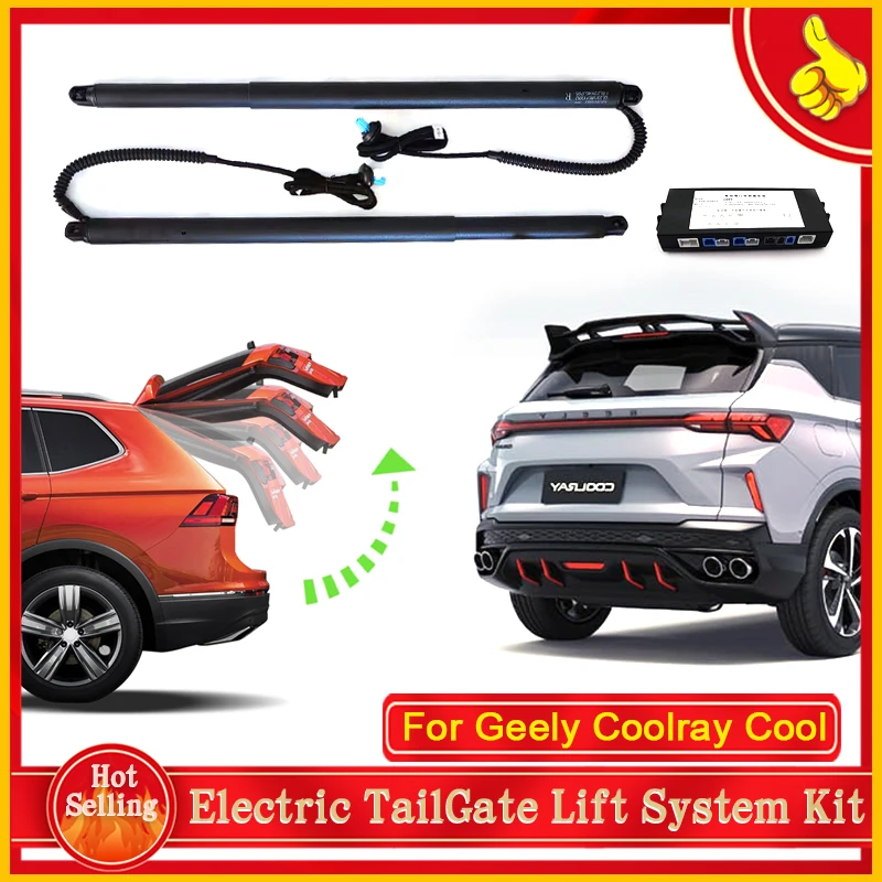 For Geely Coolray Cool 2022~2024 Car Auto Electric Tailgate Opener Vehicle Power Rear Door Liftgate Automotive Modification