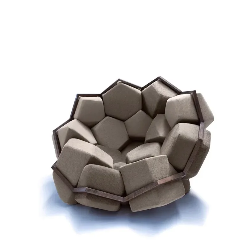 Nordic, creative, designer, art Internet celebrity sofa, model room, villa