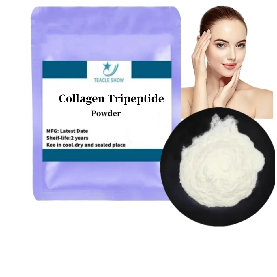 High Quality Cosmetic Raw Material 50-1000g Collagen Tripeptide Powder, Skin Whitening