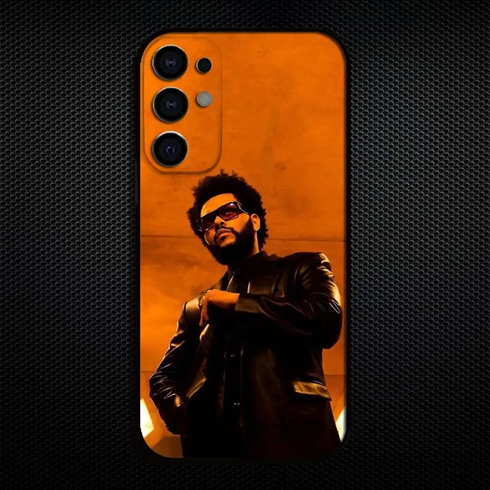 Sänger T-The W-Weeknd X-XO Handyhülle für Samsung S25, S24, S21, S22, S23, S30, Ultra, S20, Plus, Fe, Lite, Note, 10,9,5G, schwarze Hülle