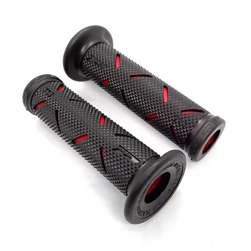 Universal Motorcycle Guiador, Moto Grips, Acessórios de Modificação de Borracha, Moto alças para Honda, Suzuki, Ducati, Benelli, 22mm