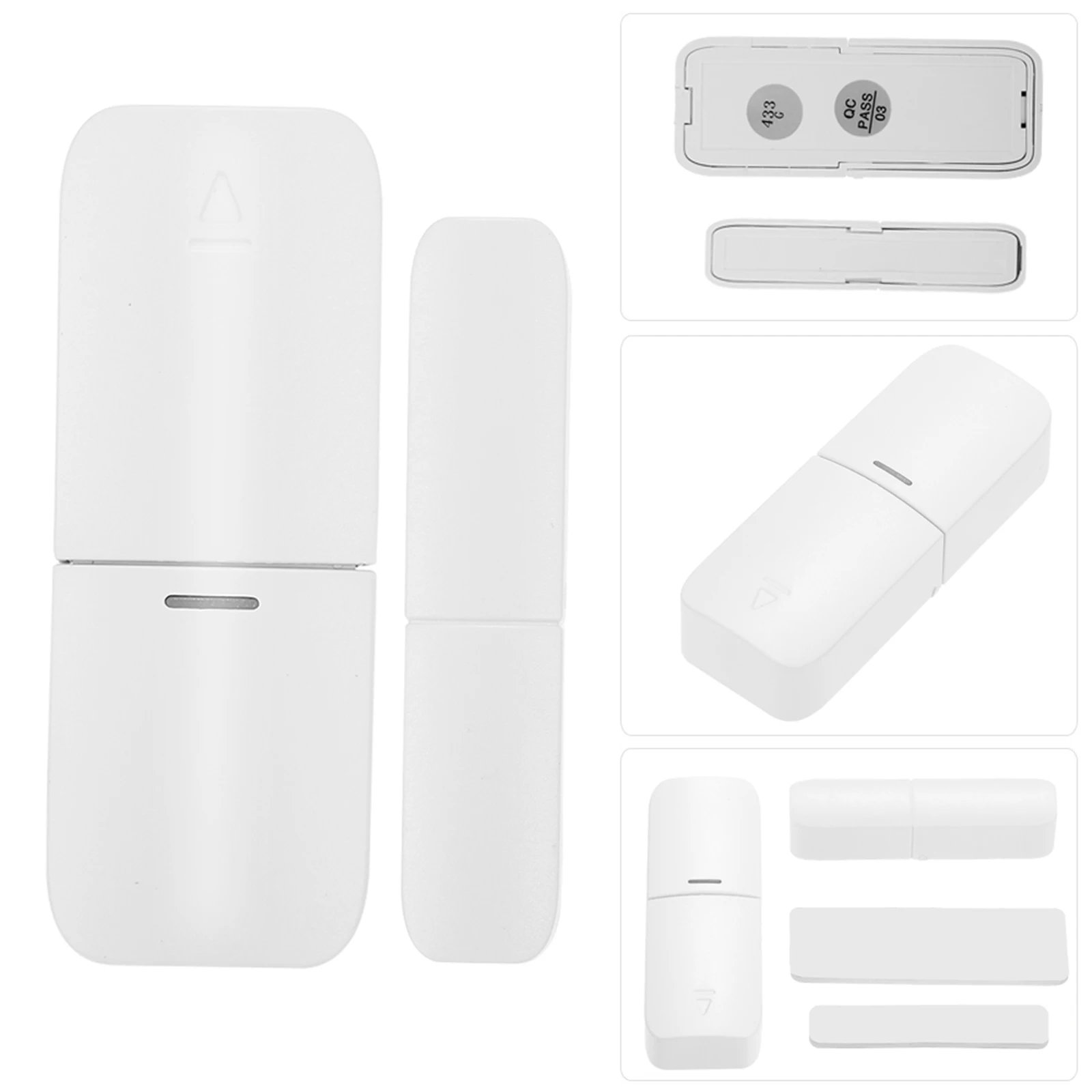 433Mhz Wireless Magnetic Door Sensor Door Window Alarm Home Automation Anti-Theft Alarm Compatible With RF 433MHz Gateway Host