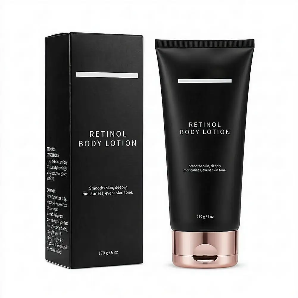 Hot deal: Retinol Body Lotion Moisturizing Firming Body Cream for Crepey Skin, Daily Hydrating Retinol Lotion for Neck & All Body Skincare