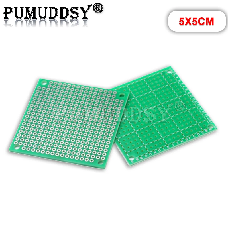 5PCS 5*7 PCB 5x7 PCB Universal Board 2*8mm 3X7 4X6 5X5 5X7 6X8 7X9 7X10 Single-sided Tin Plate Experiment Board 8*12 9*10 9*15