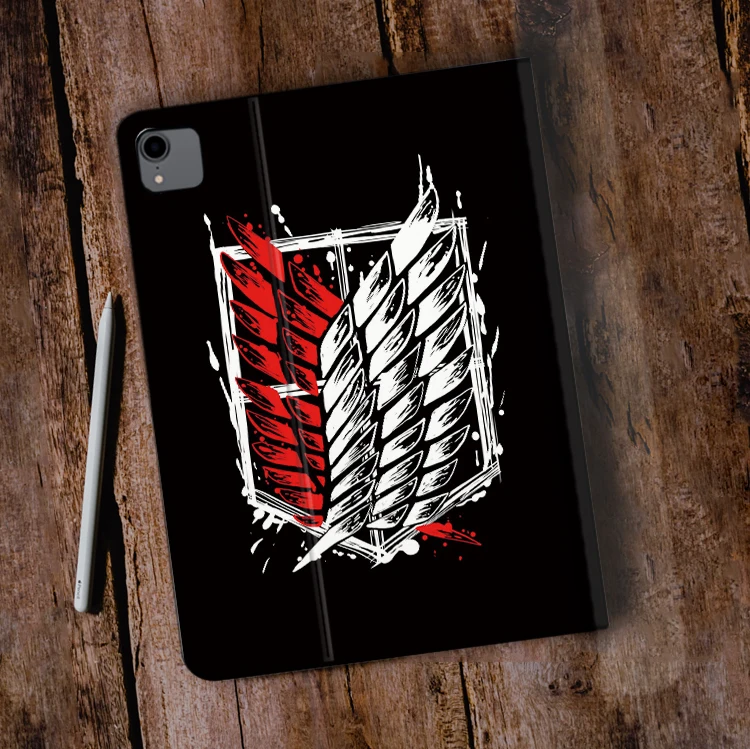 Attack on Titan Scout Regiment Case For iPad 10.2 7th 8th Air 2 3 Mini 2 3 5 Case Luxury Silicone For iPad Air 4 iPad Pro11 Case